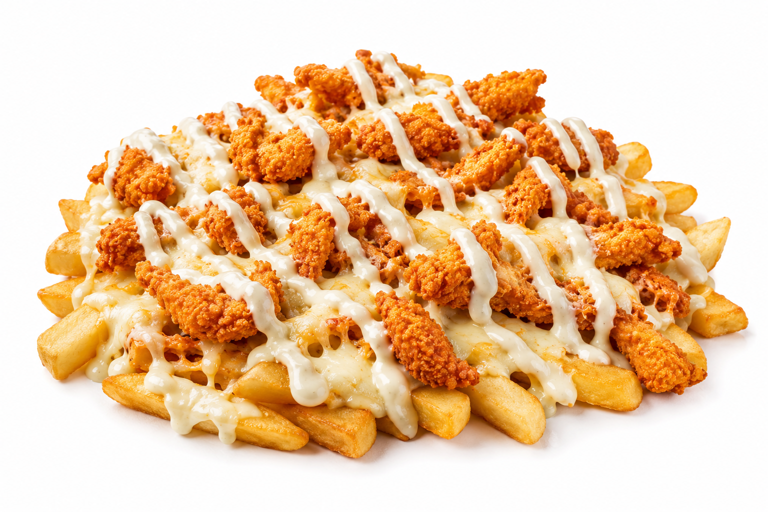 Crispy Chicken Loaded Chips